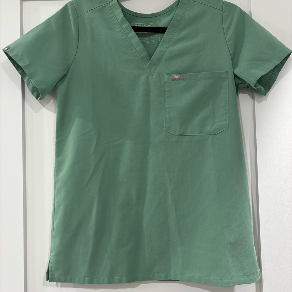Women’s Figs XXS Jade one-pocket Catarina Scrub Top PO#1770